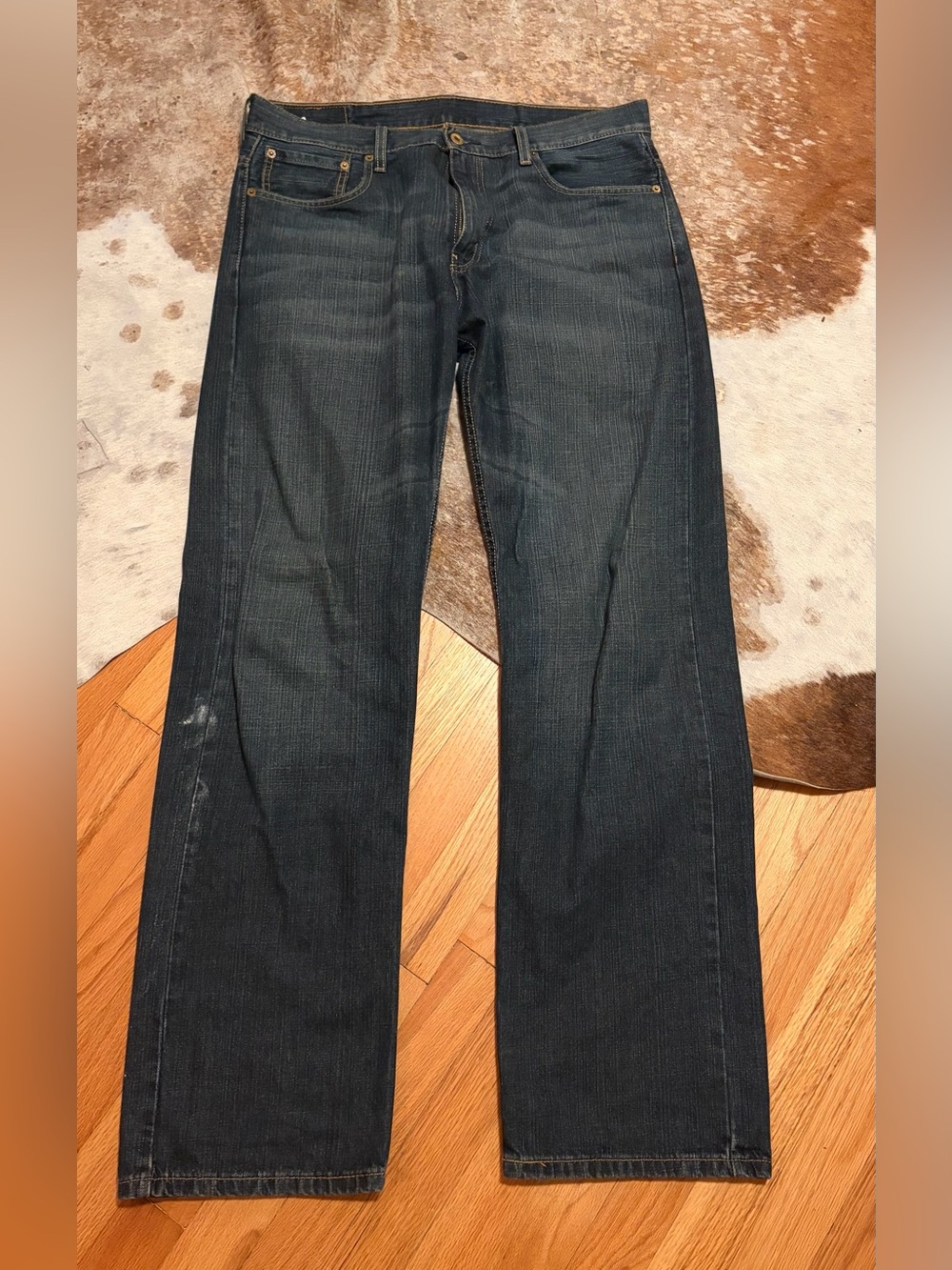 Levi's Dark Blue Straight-Leg relaxed 34x34